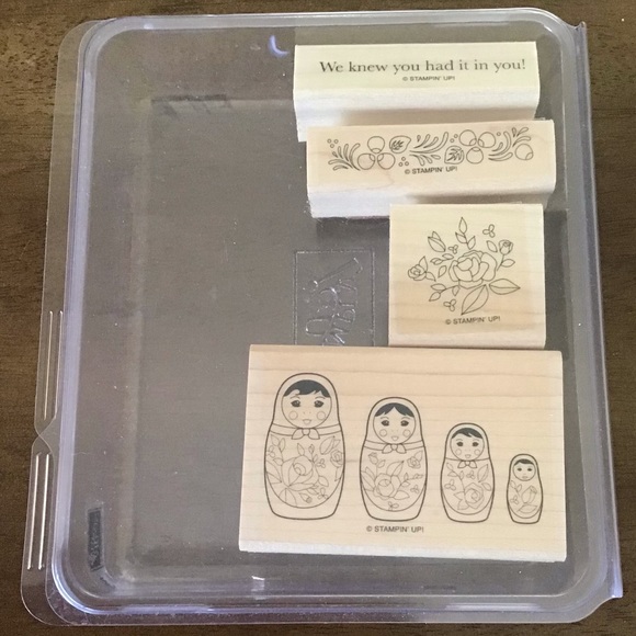 Stampin’ Up! “My Matryoshka” Rubber Stamp Set